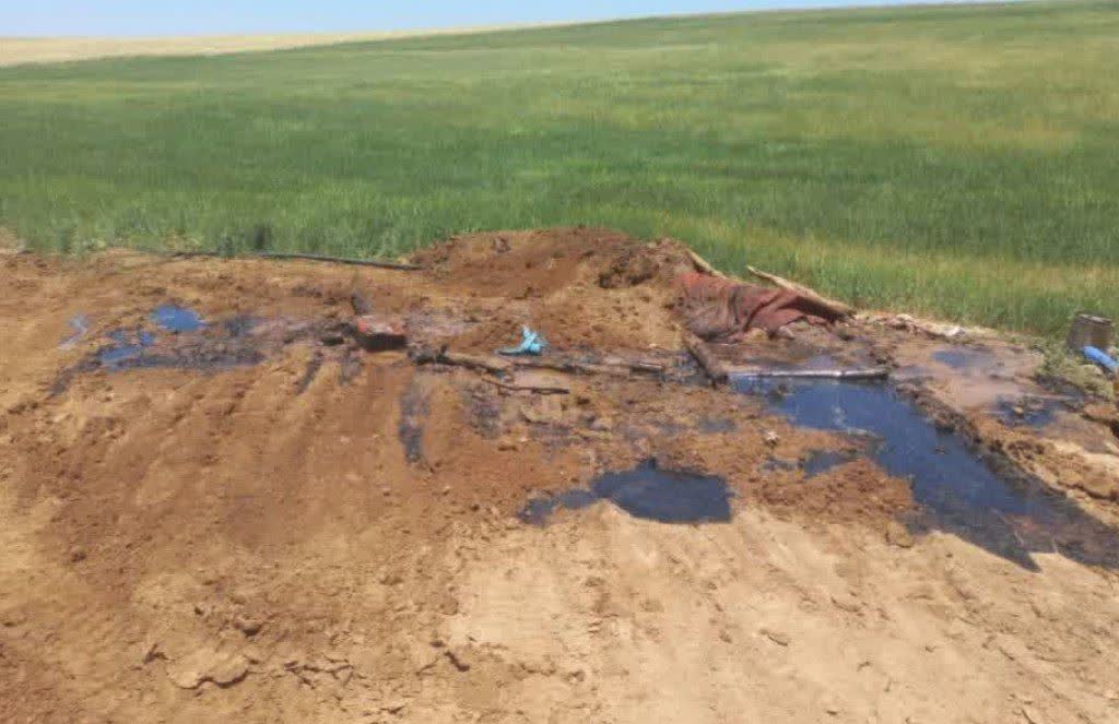 انسداد یک حلقه چاه عمیق غیرمجاز در روستای خالقوردی کبودرآهنگ