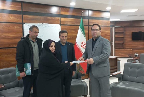 اولین رئیس خانم در اداره منابع آب شهرستان های استان همدان