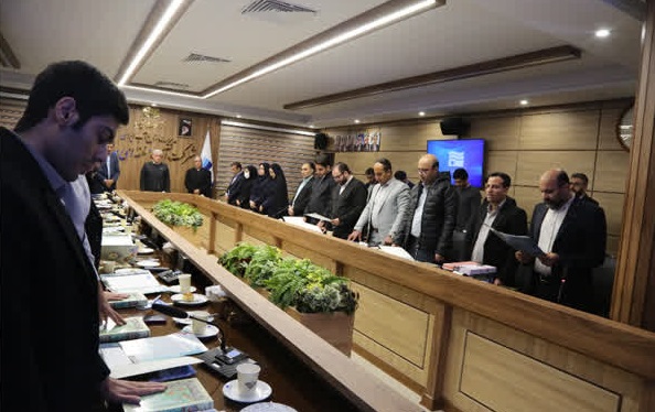 ادای سوگند کارکنان تازه‌استخدام شرکت آب منطقه‌ای همدان